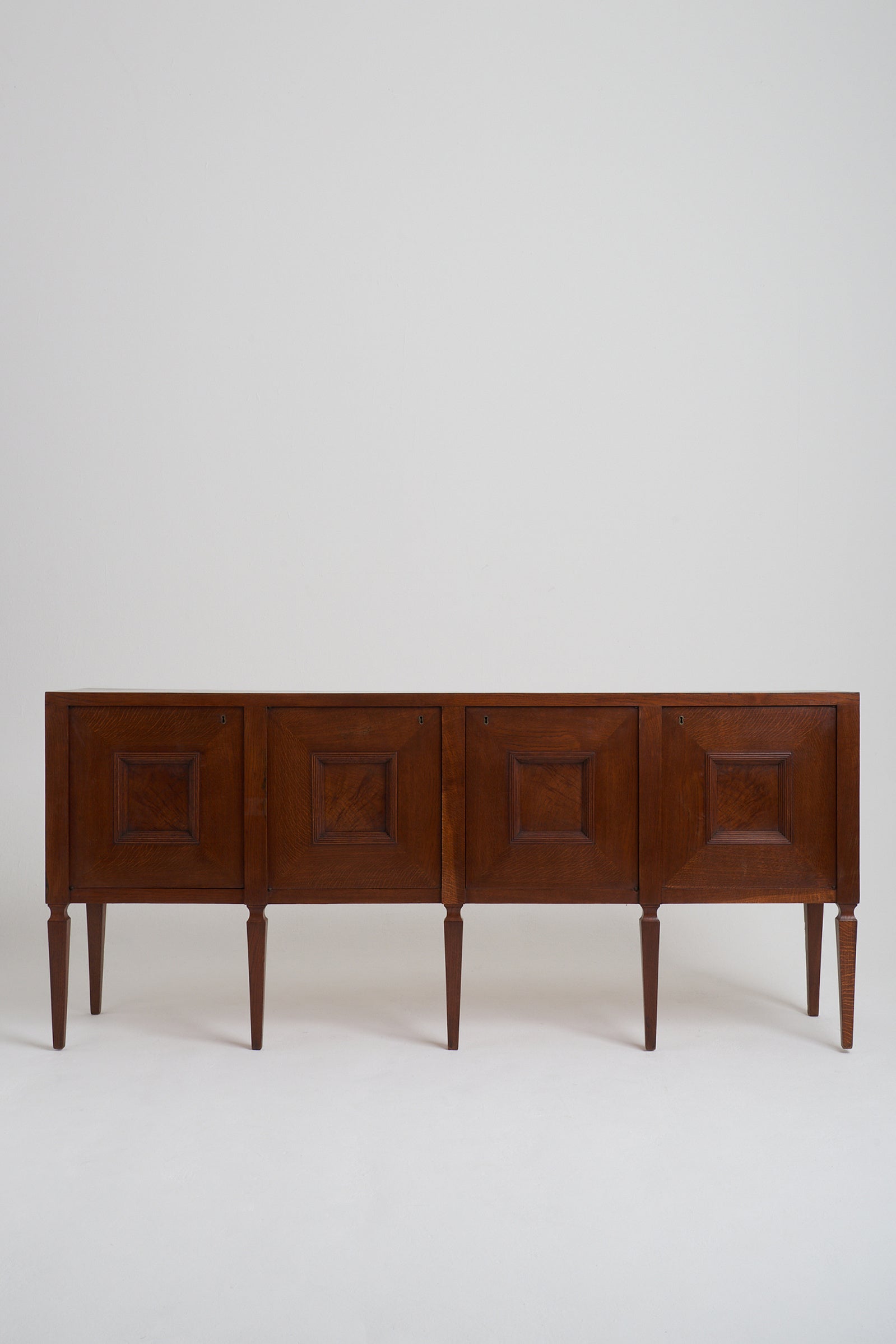 8136- Mid-Century Italian Oak Sideboard