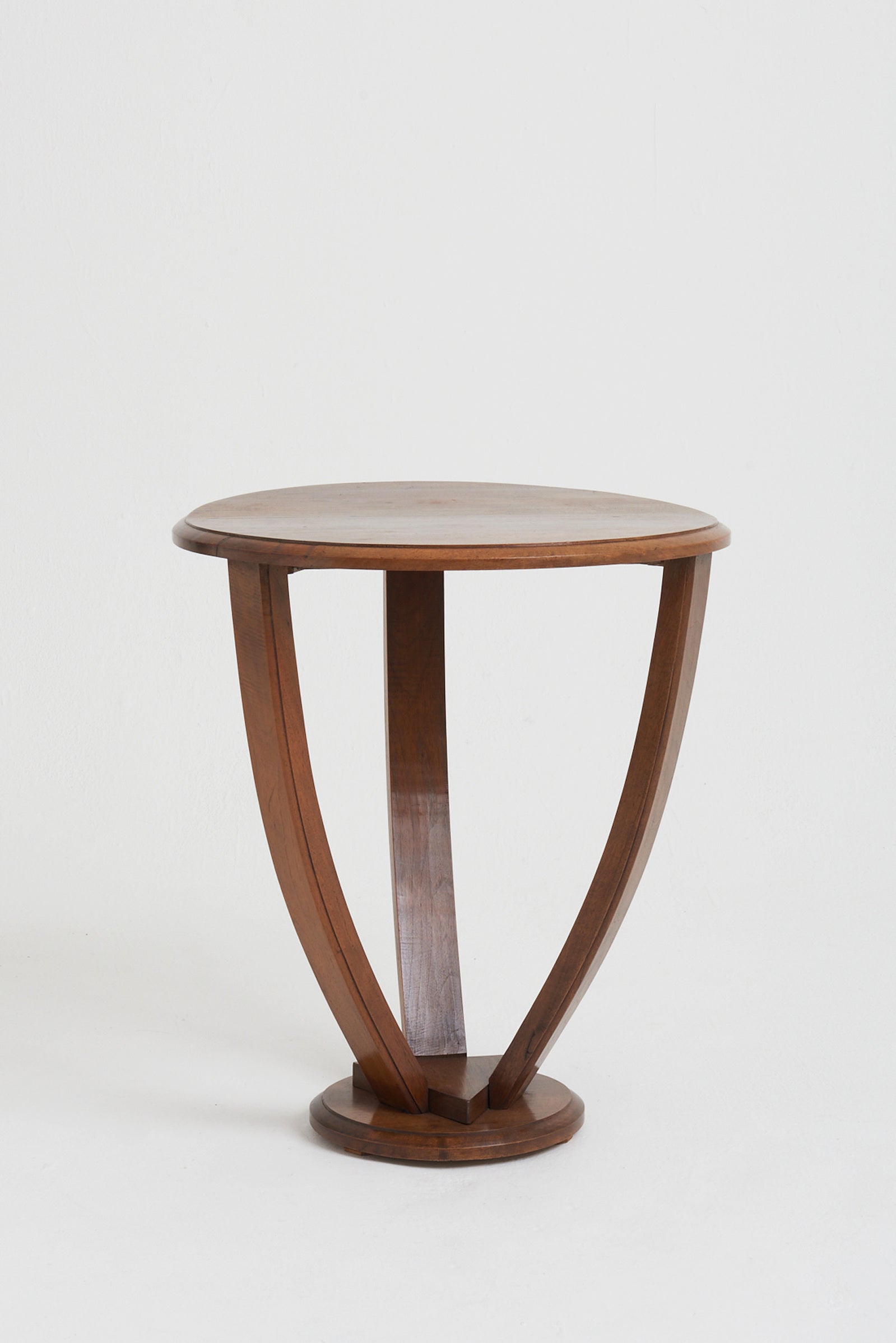 8139- Art Deco Oak Side Table