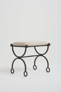 8140- Mid-Century Iron Stool