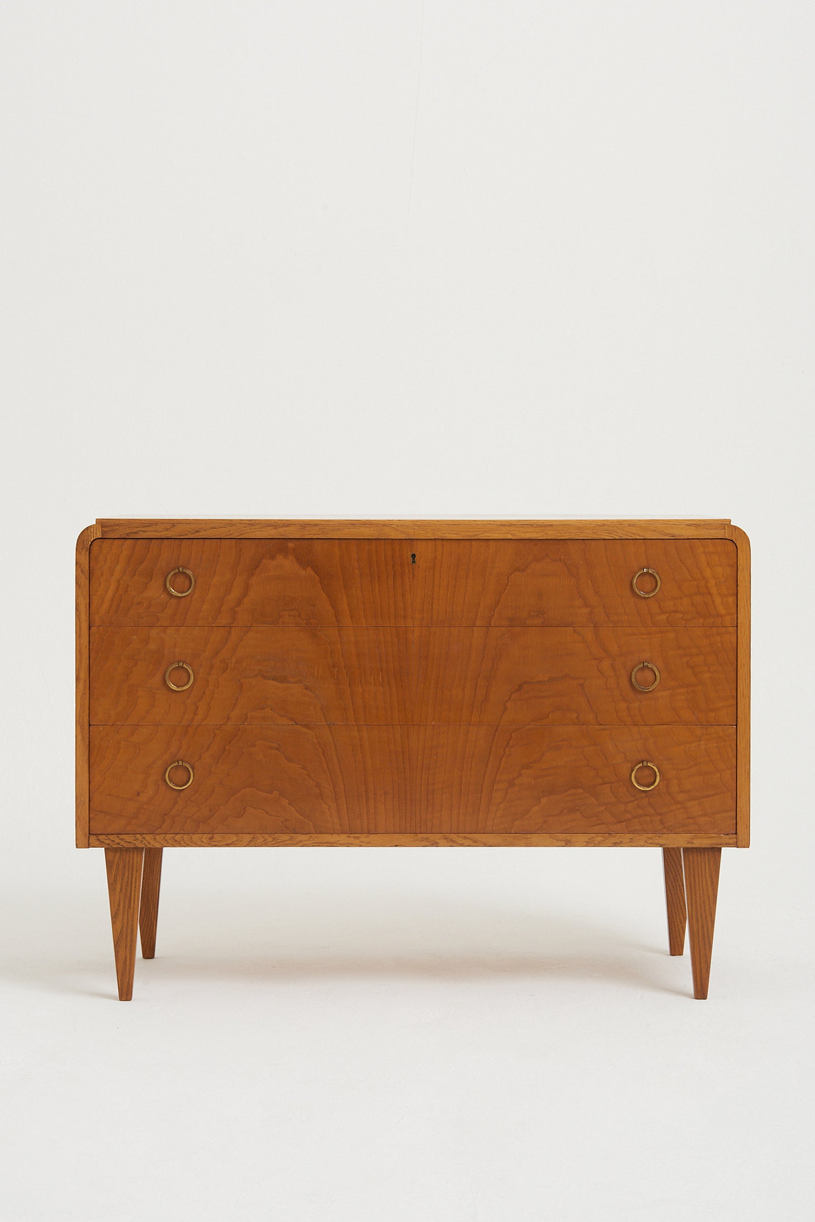 Swedish Modern Ash Chest of Drawers