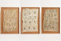 8195- Group of Three Mbuti Textiles
