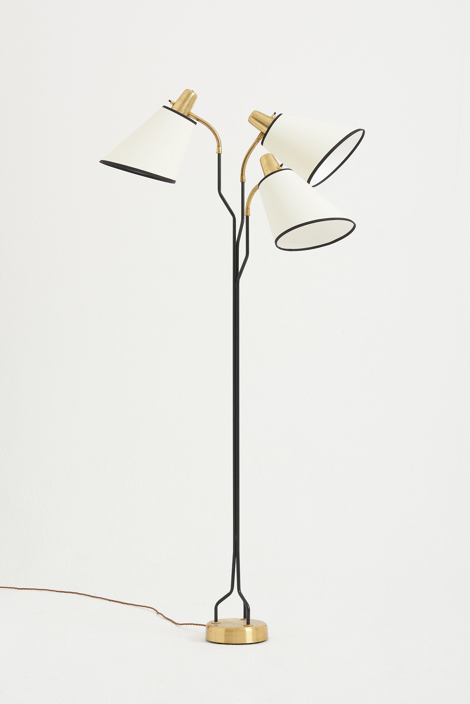 8220- Three Armed Mid-Century Floor Lamp