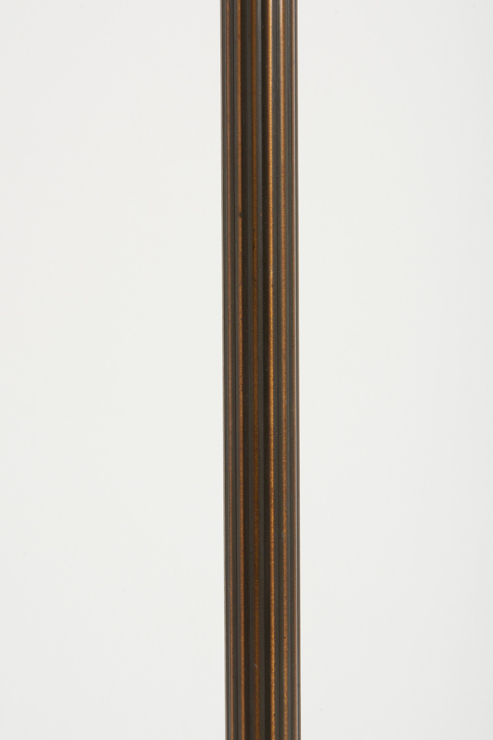 Brass Three-Armed Floor Lamp