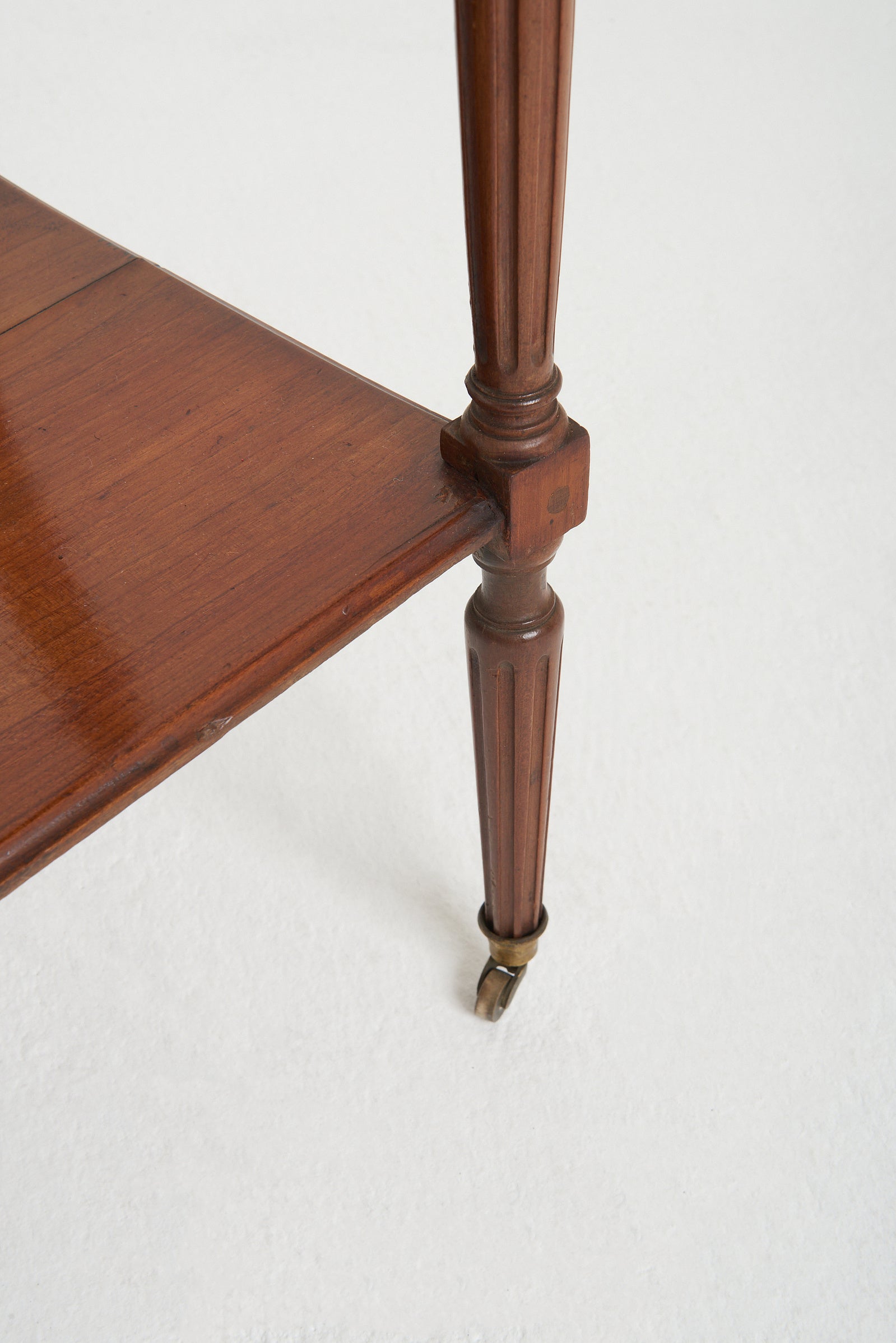 Walnut Louis XVI Style console table