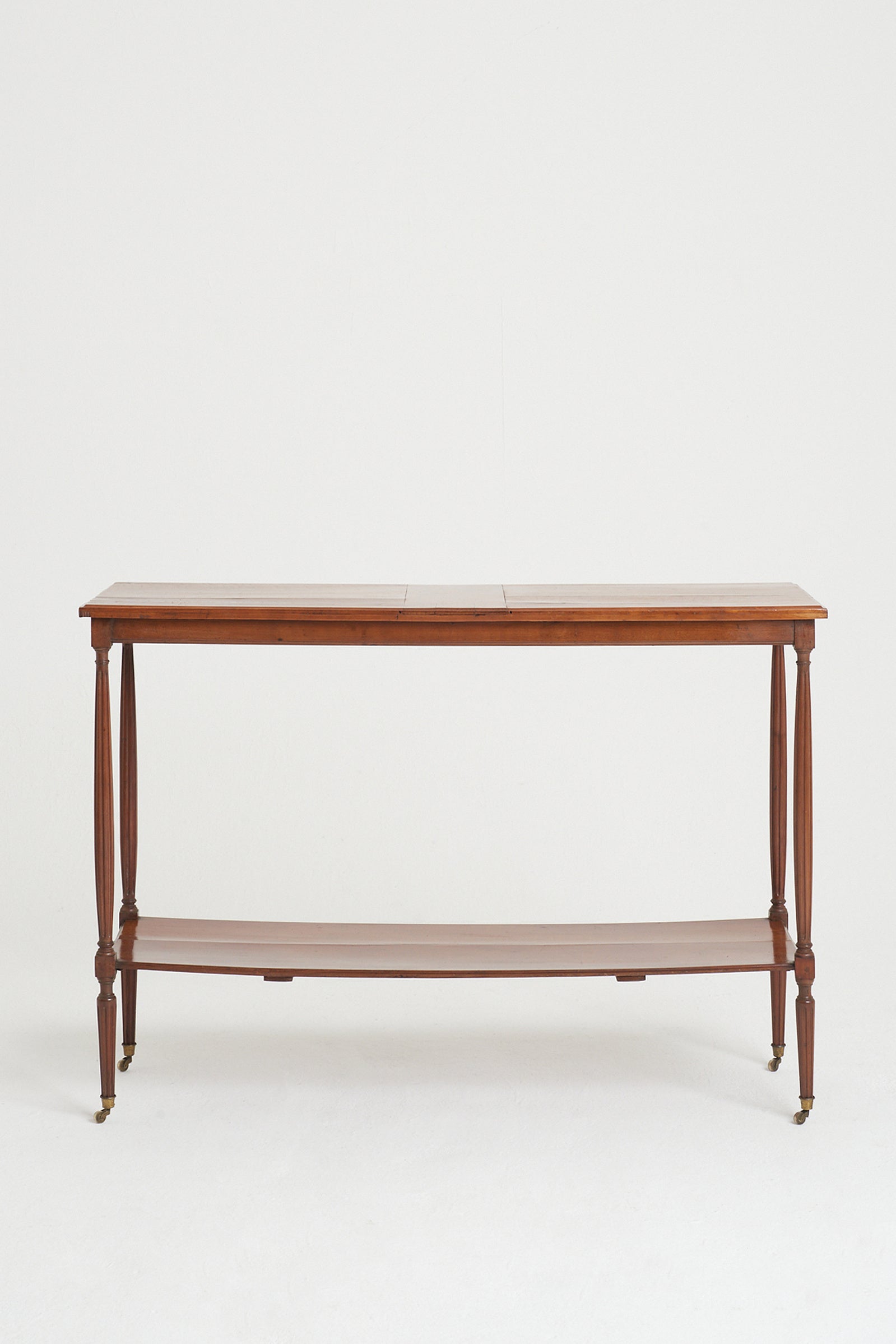 Walnut Louis XVI Style console table