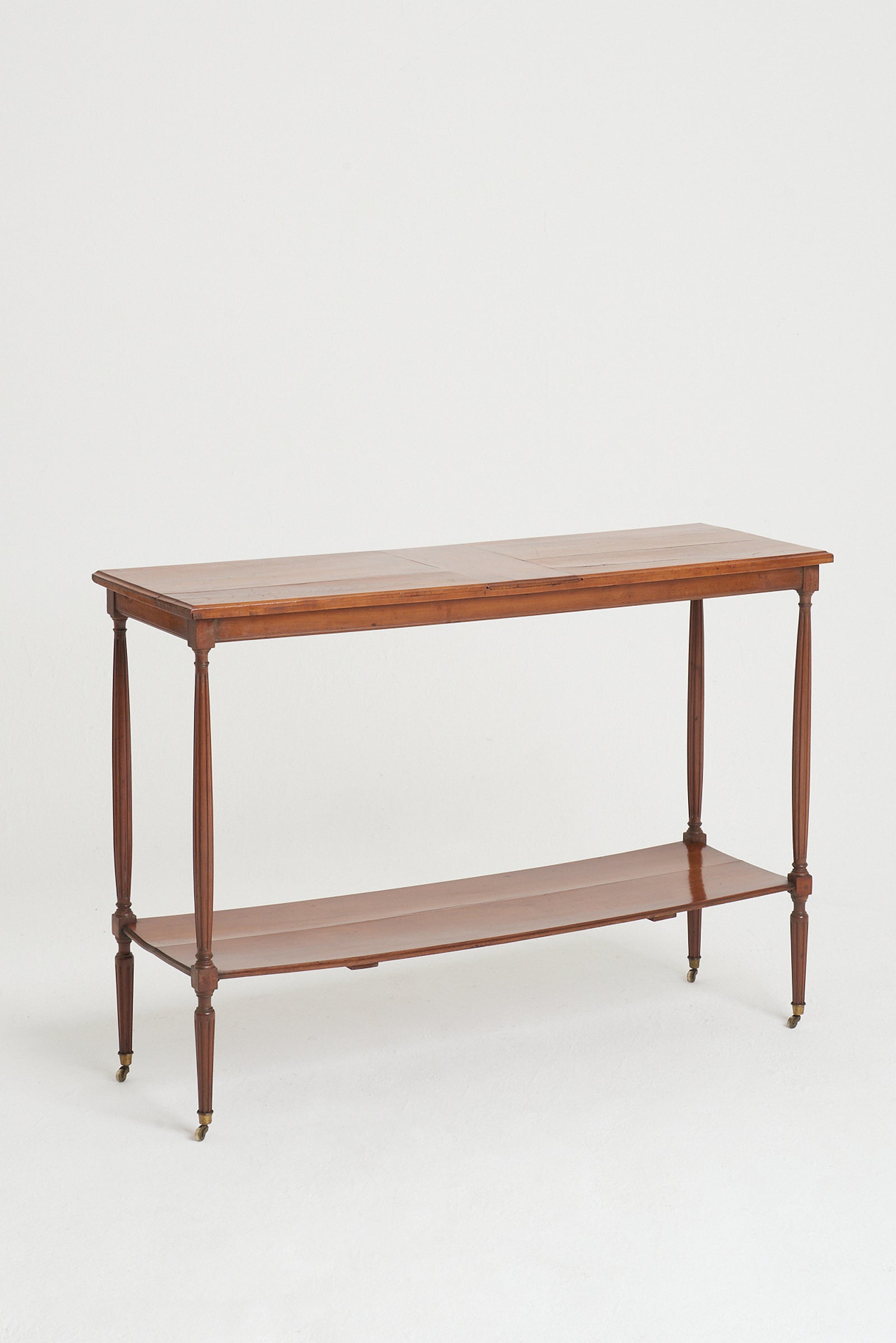 Walnut Louis XVI Style console table