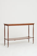 8244- Walnut Louis XVI Style console table