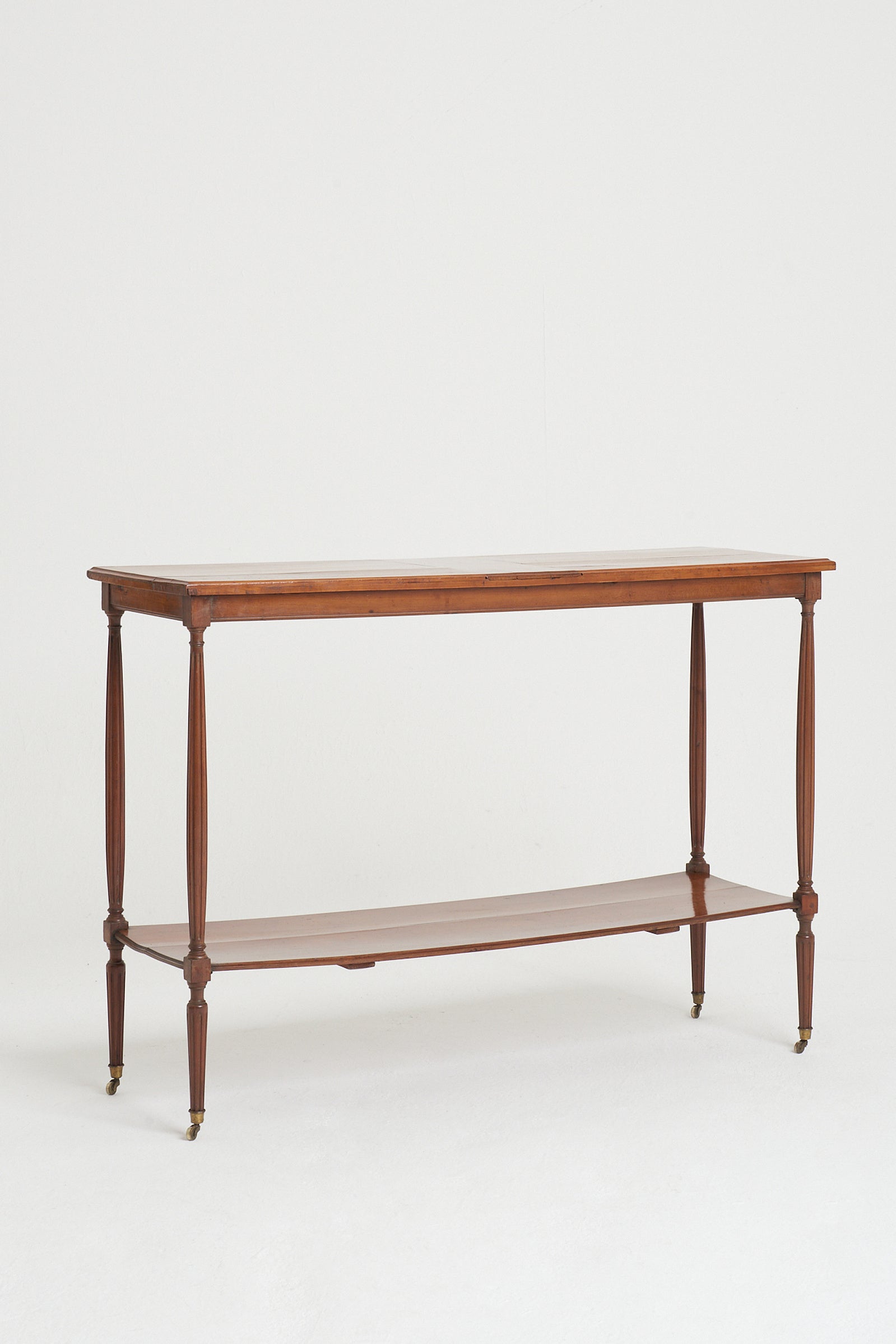 8244- Walnut Louis XVI Style console table
