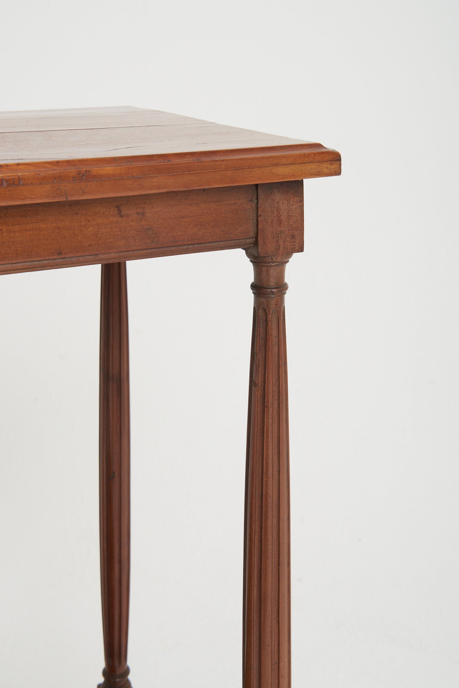 Walnut Louis XVI Style console table