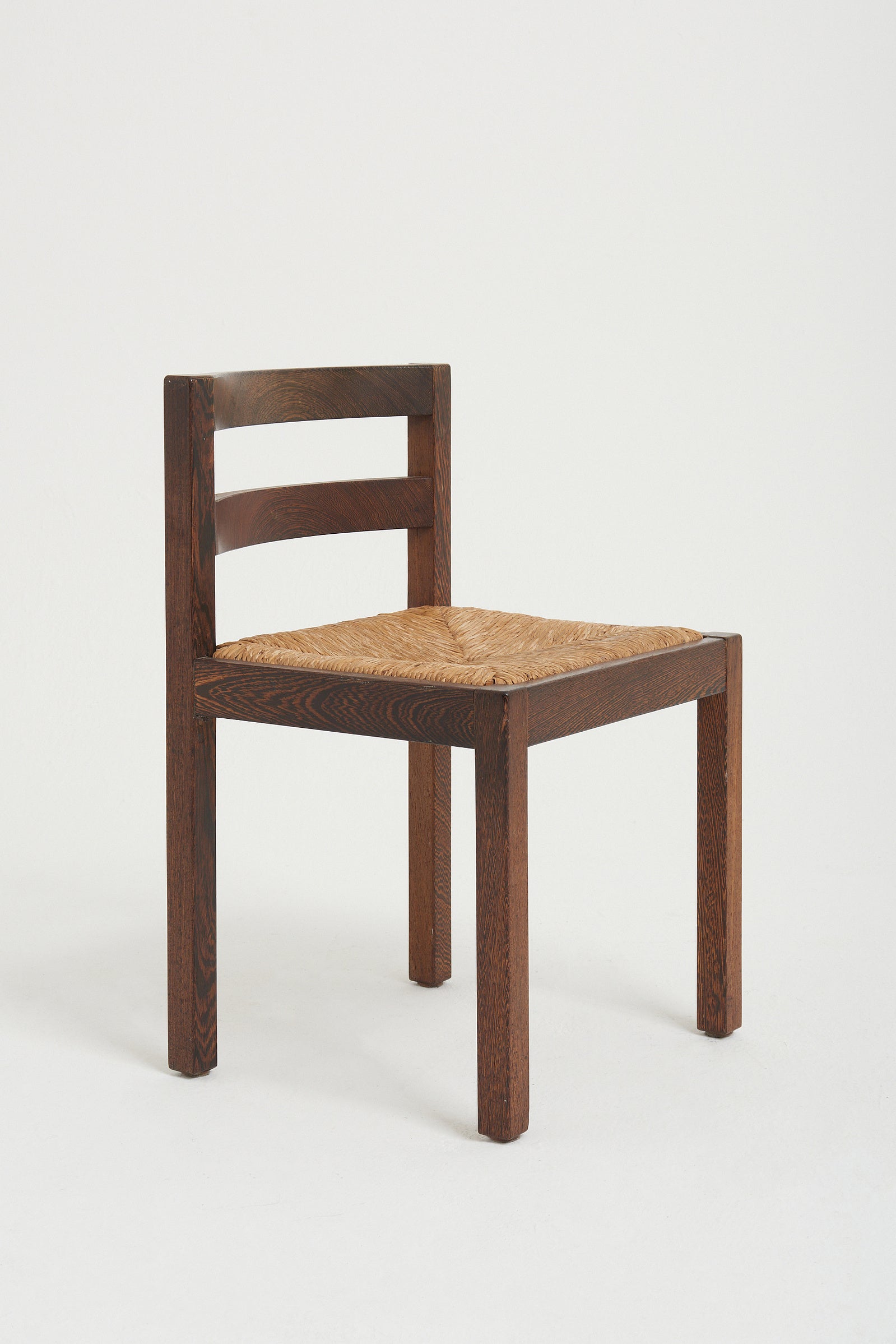 Mid-Century Wenge Dining Table and Chairs