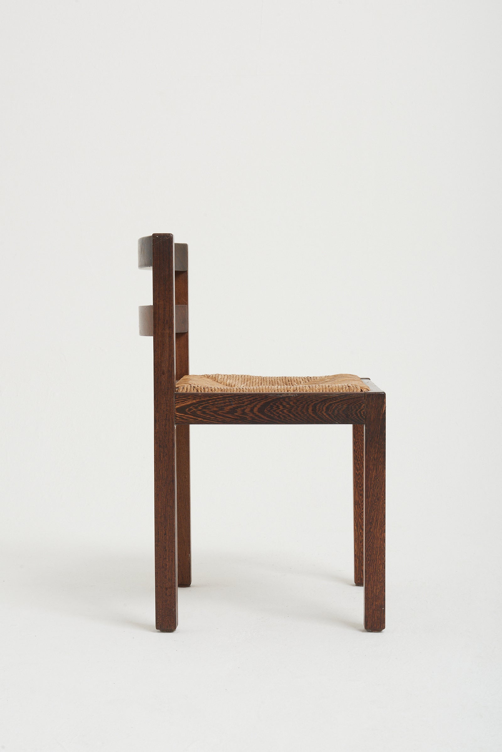 Mid-Century Wenge Dining Table and Chairs