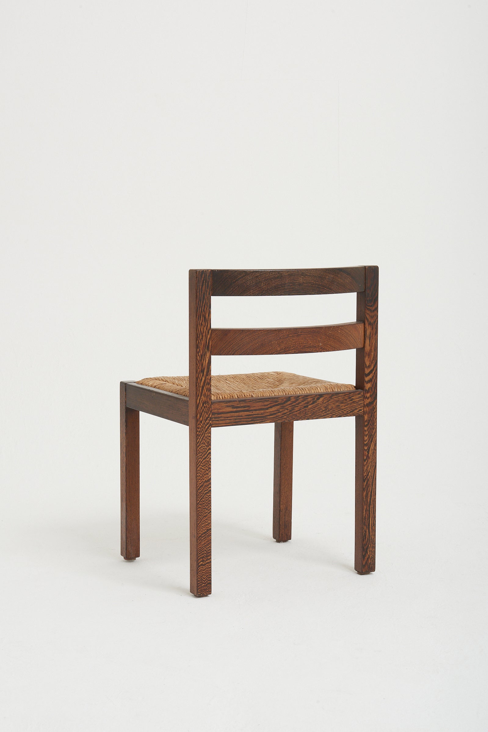 Mid-Century Wenge Dining Table and Chairs