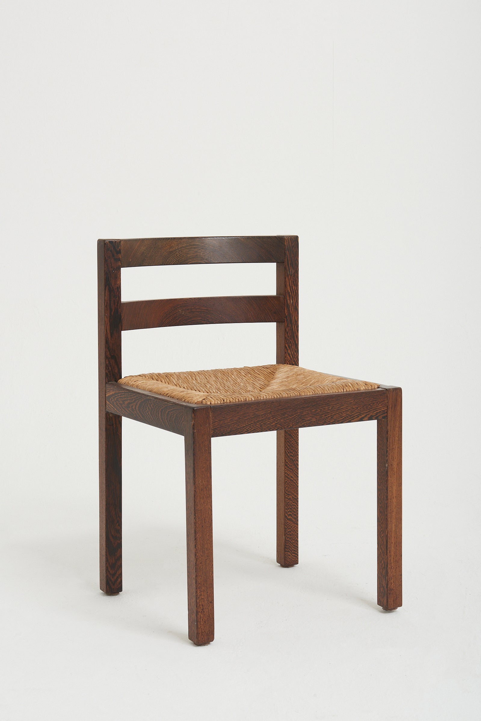 Mid-Century Wenge Dining Table and Chairs