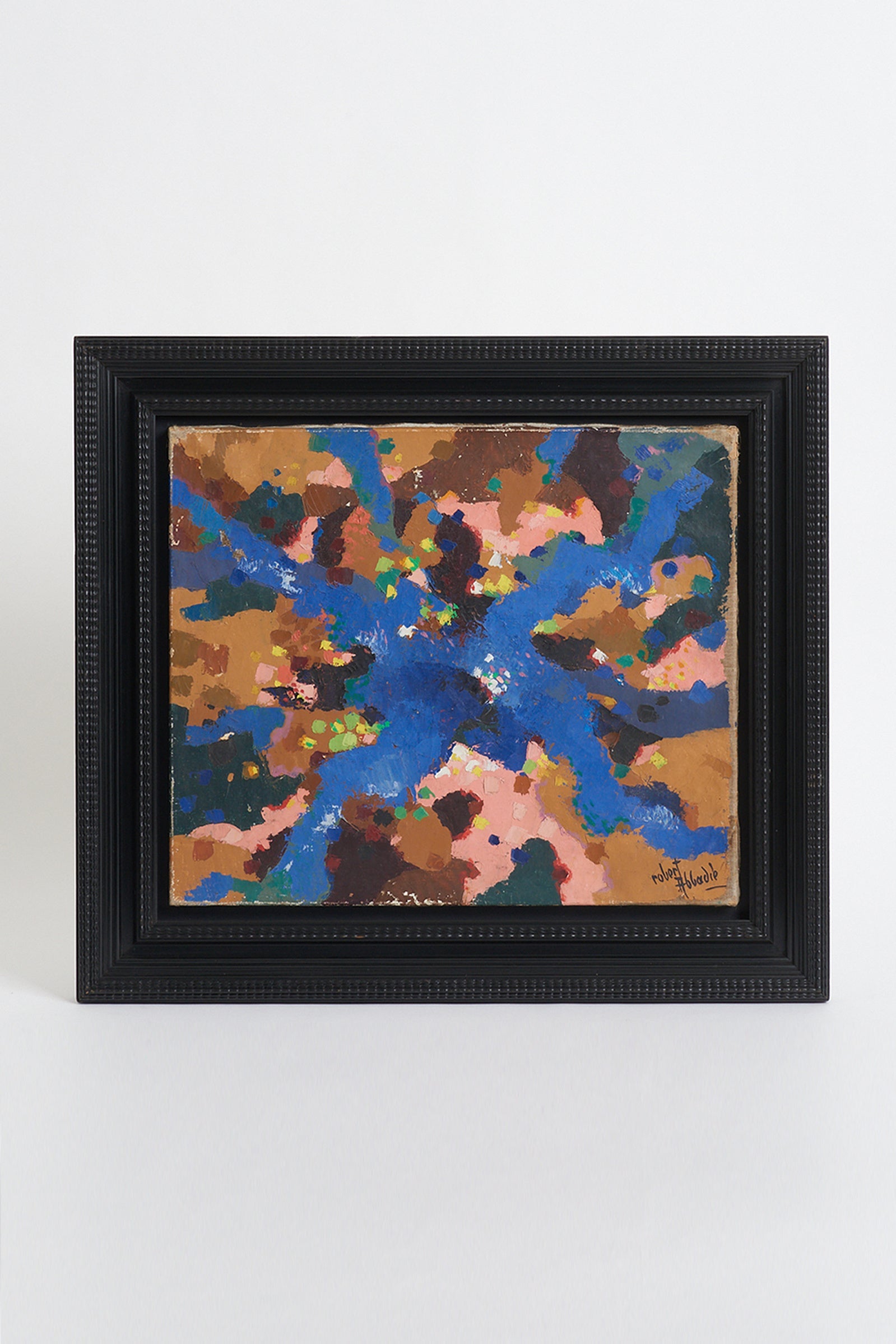 8253- Polychrome Abstract Painting