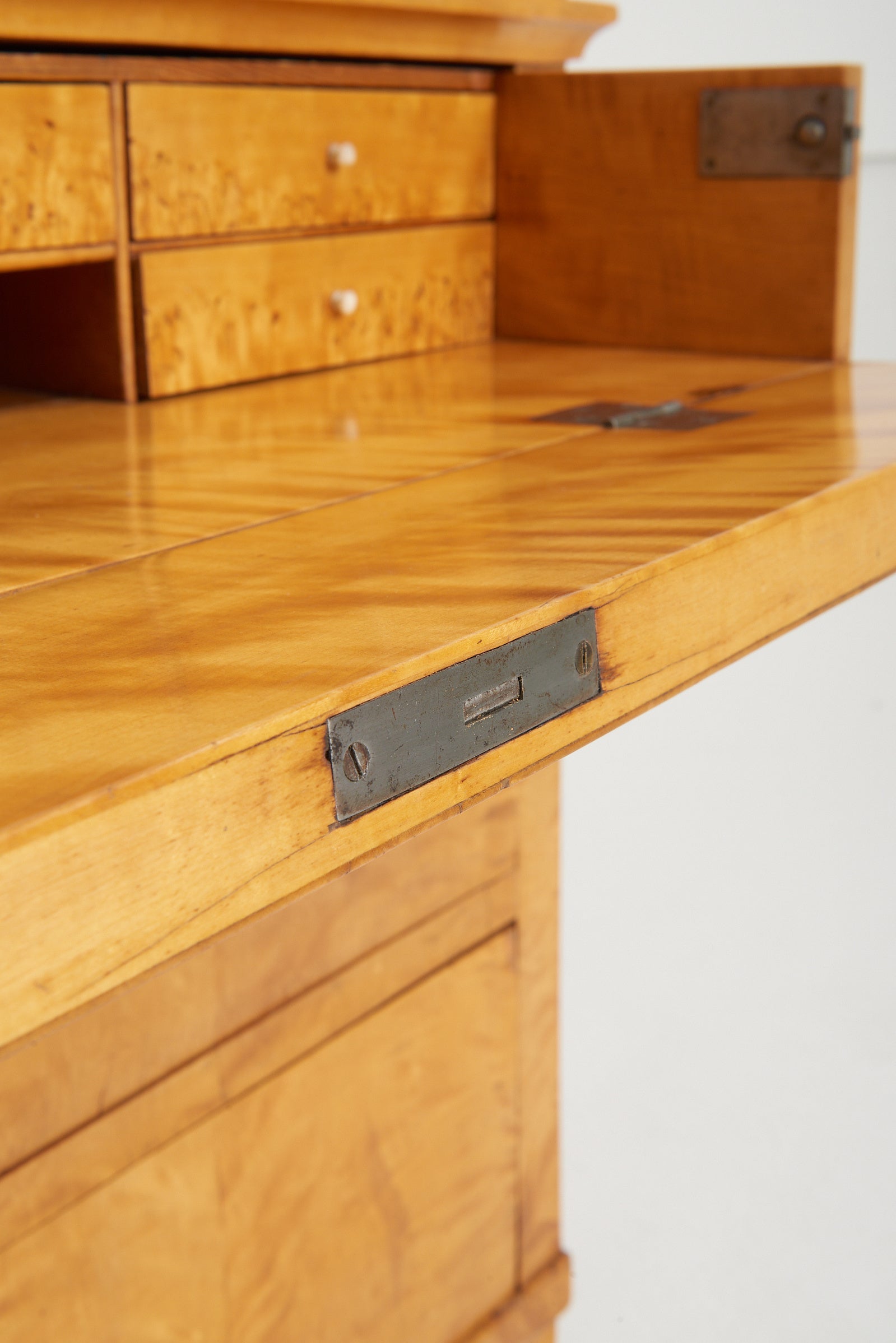 Swedish Satin Birch Chest of Drawers