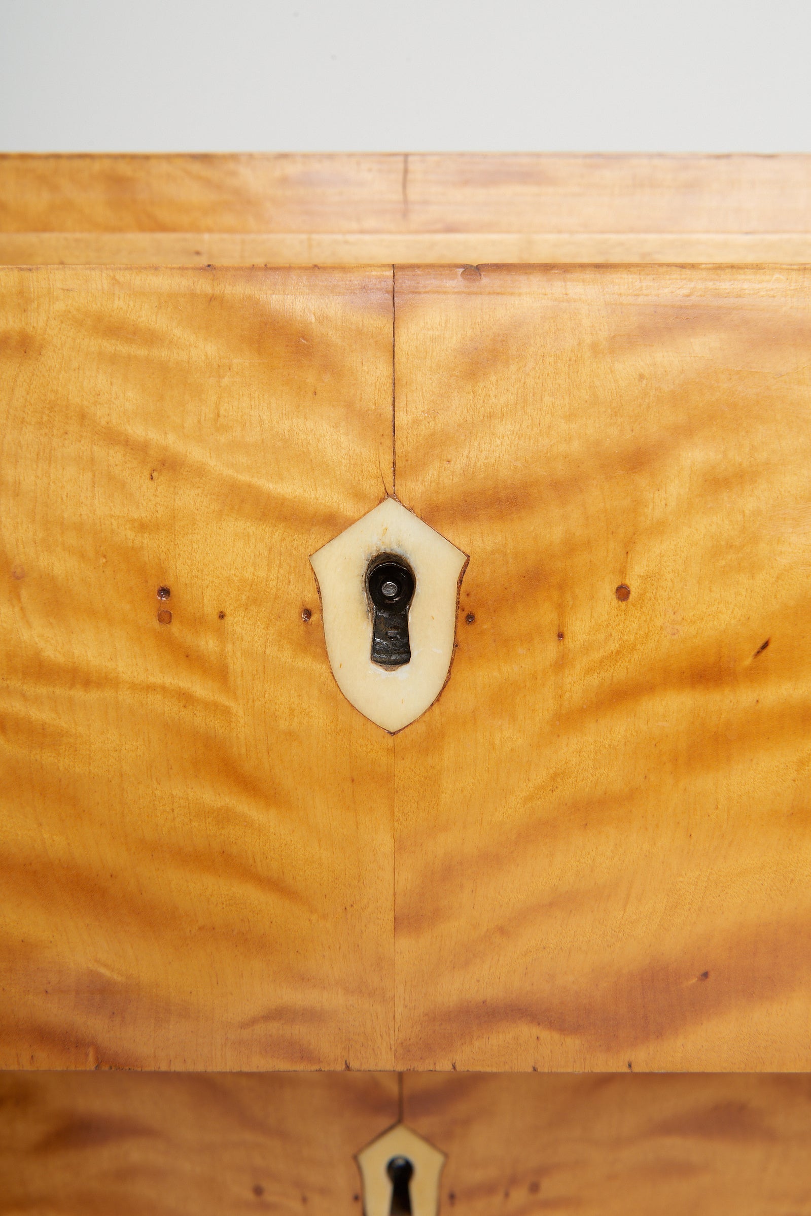 Swedish Satin Birch Chest of Drawers
