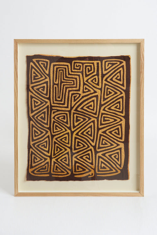 8303- A Framed Kuna Mola