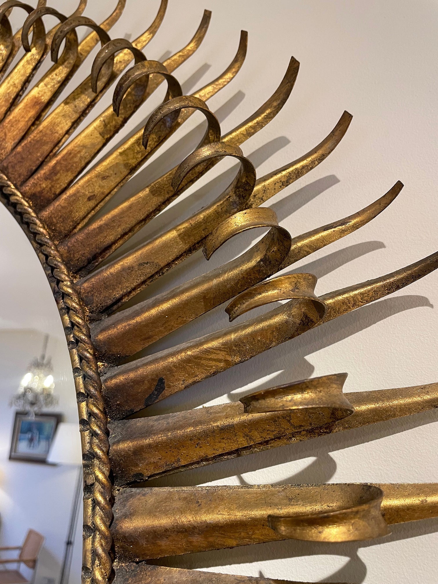 Midcentury Sunburst Mirror