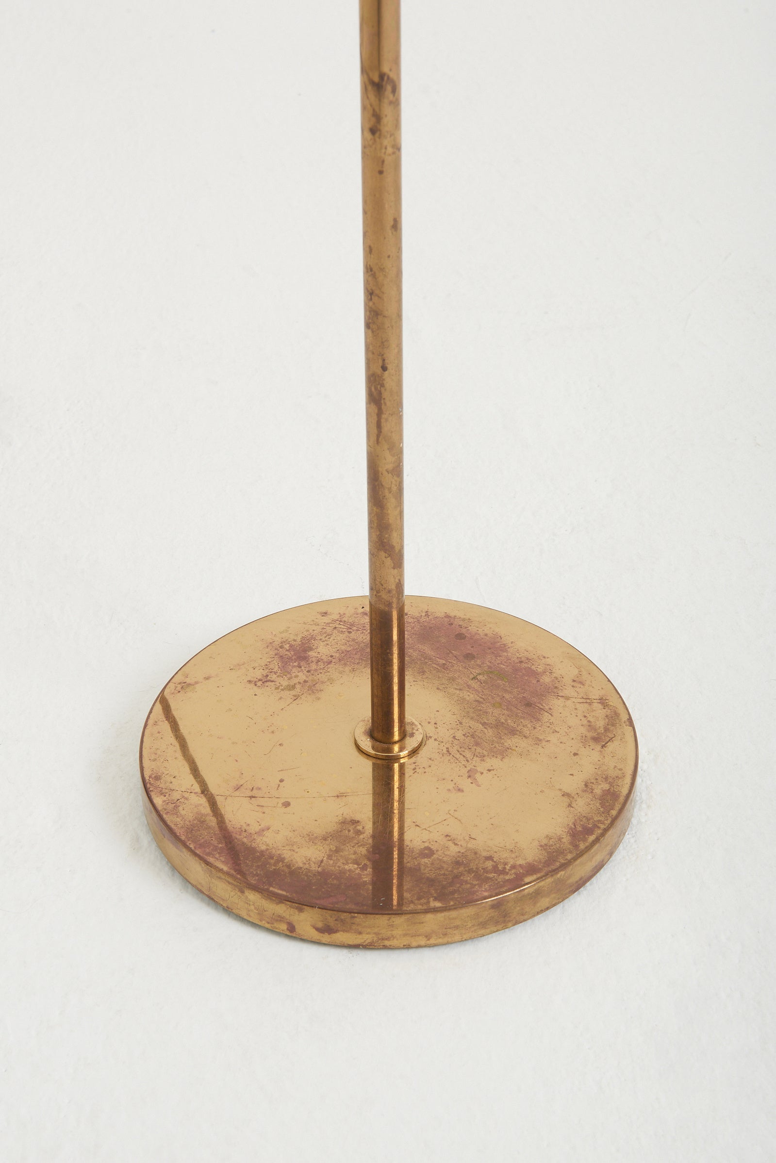 Mid-Century Brass Telescopic Floor Lamp