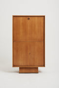 8336- Art Deco Sycamore Drinks Cabinet