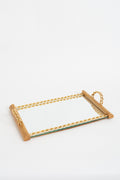 8338-  1940s Mirrored Tray