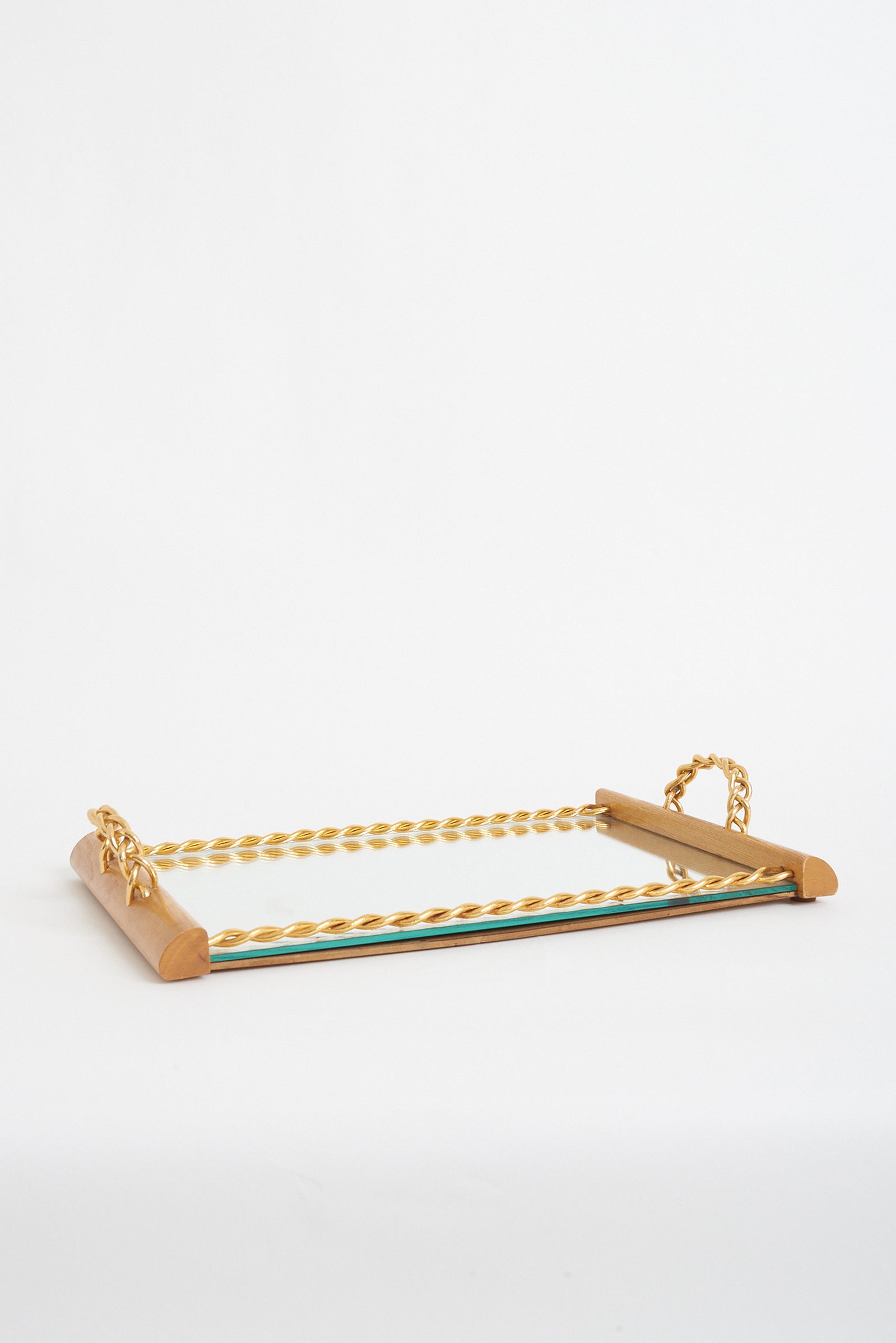 1940s Mirrored Tray