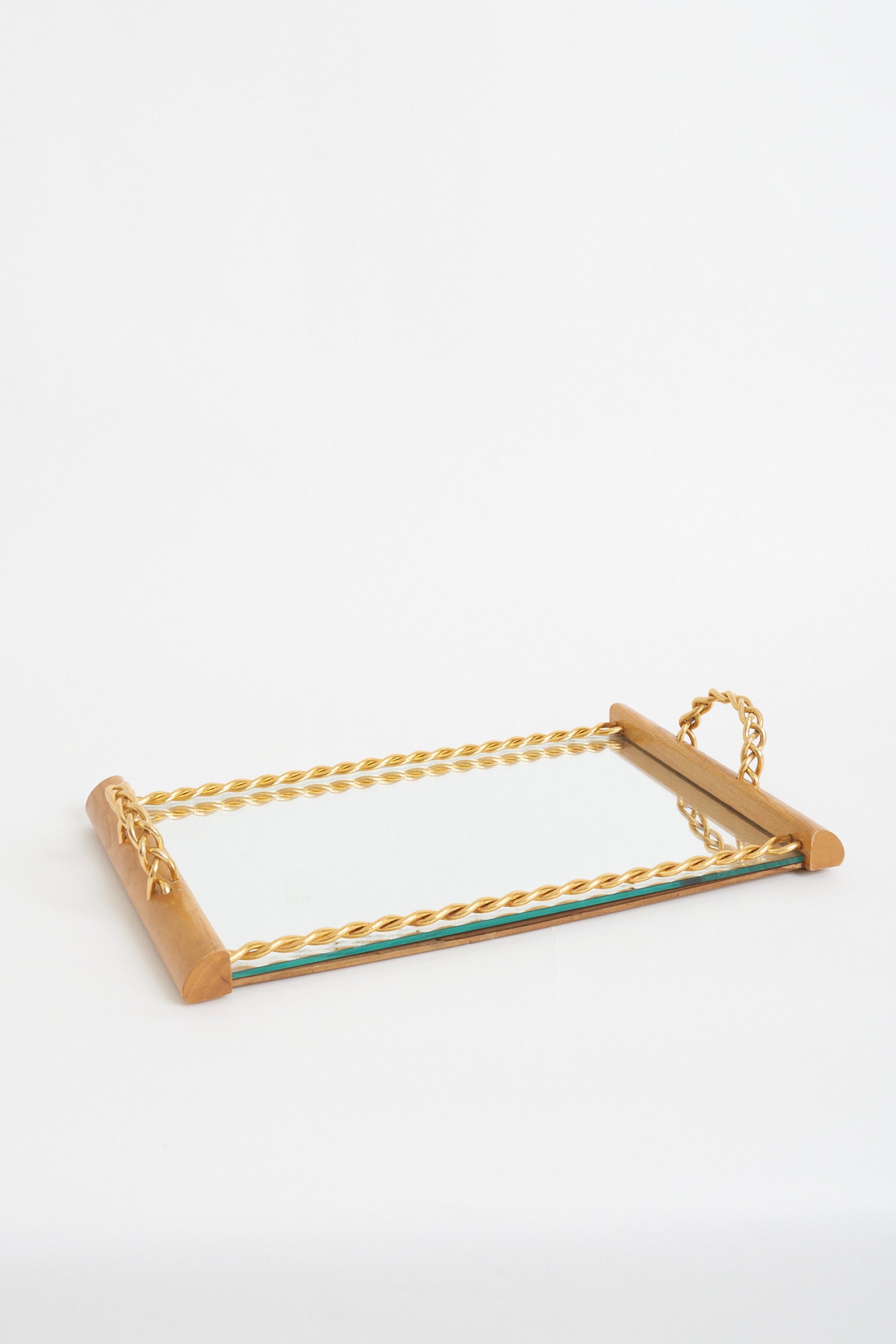 1940s Mirrored Tray
