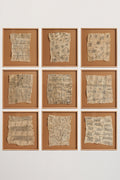 8356- Group of 9 Mbuti Textiles