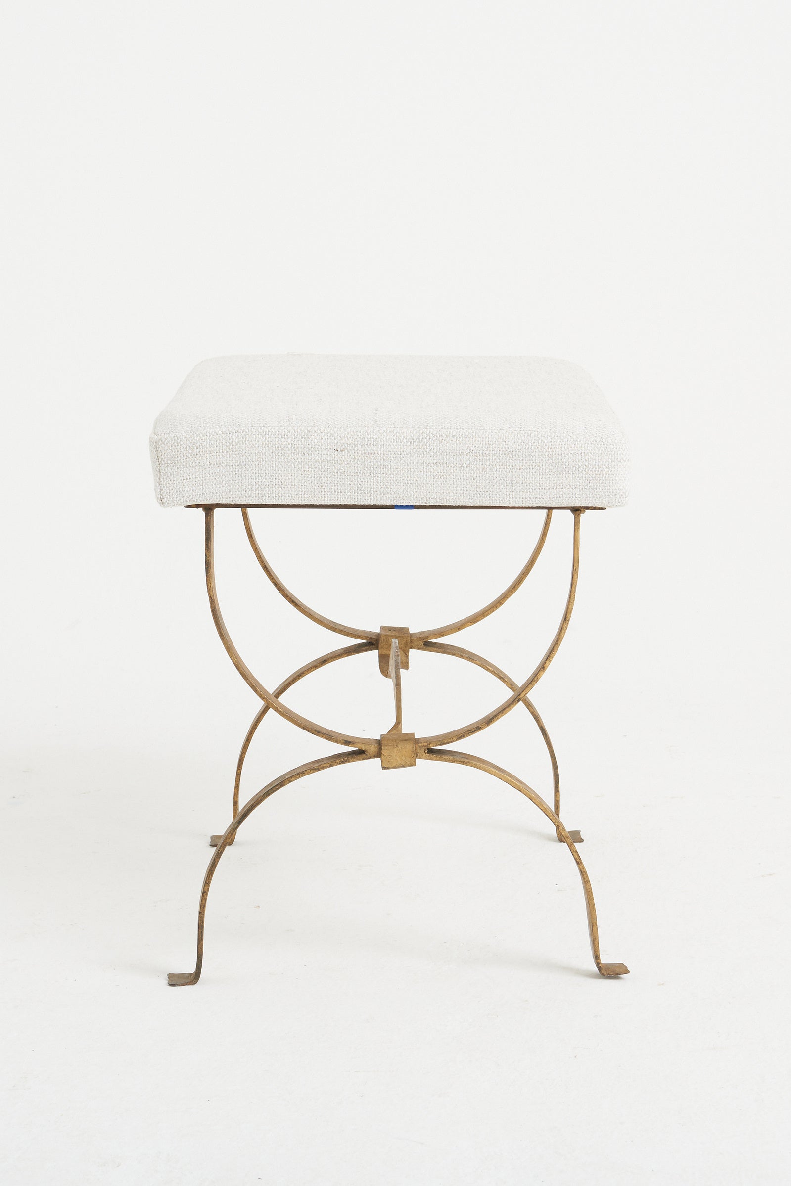 Gilt Iron Long Stool