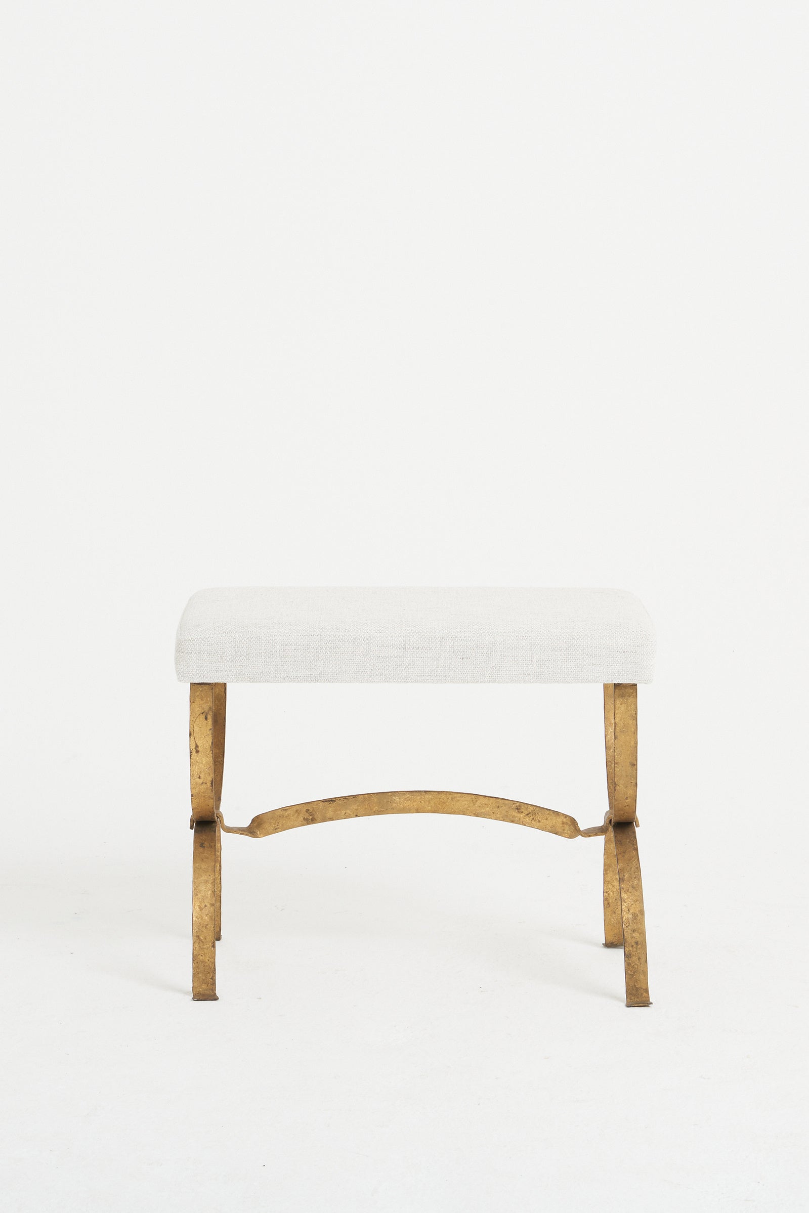Gilt Iron Long Stool
