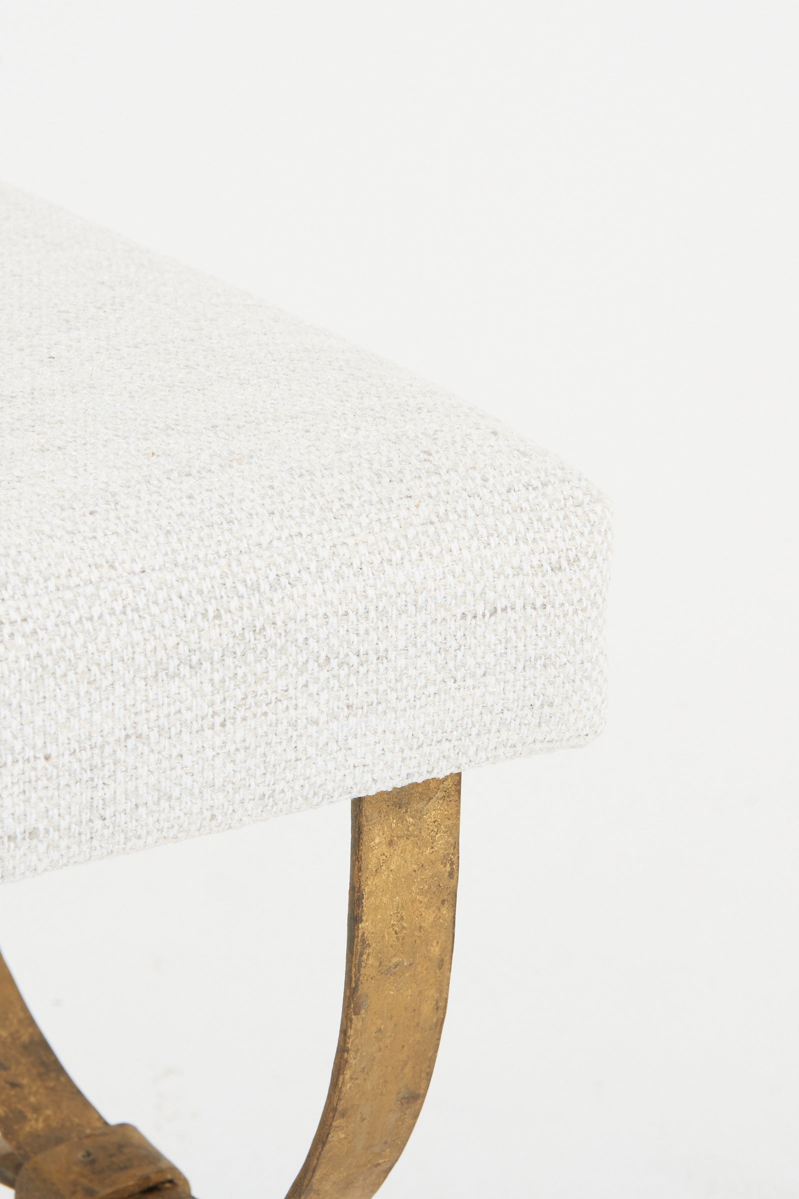 Gilt Iron Long Stool
