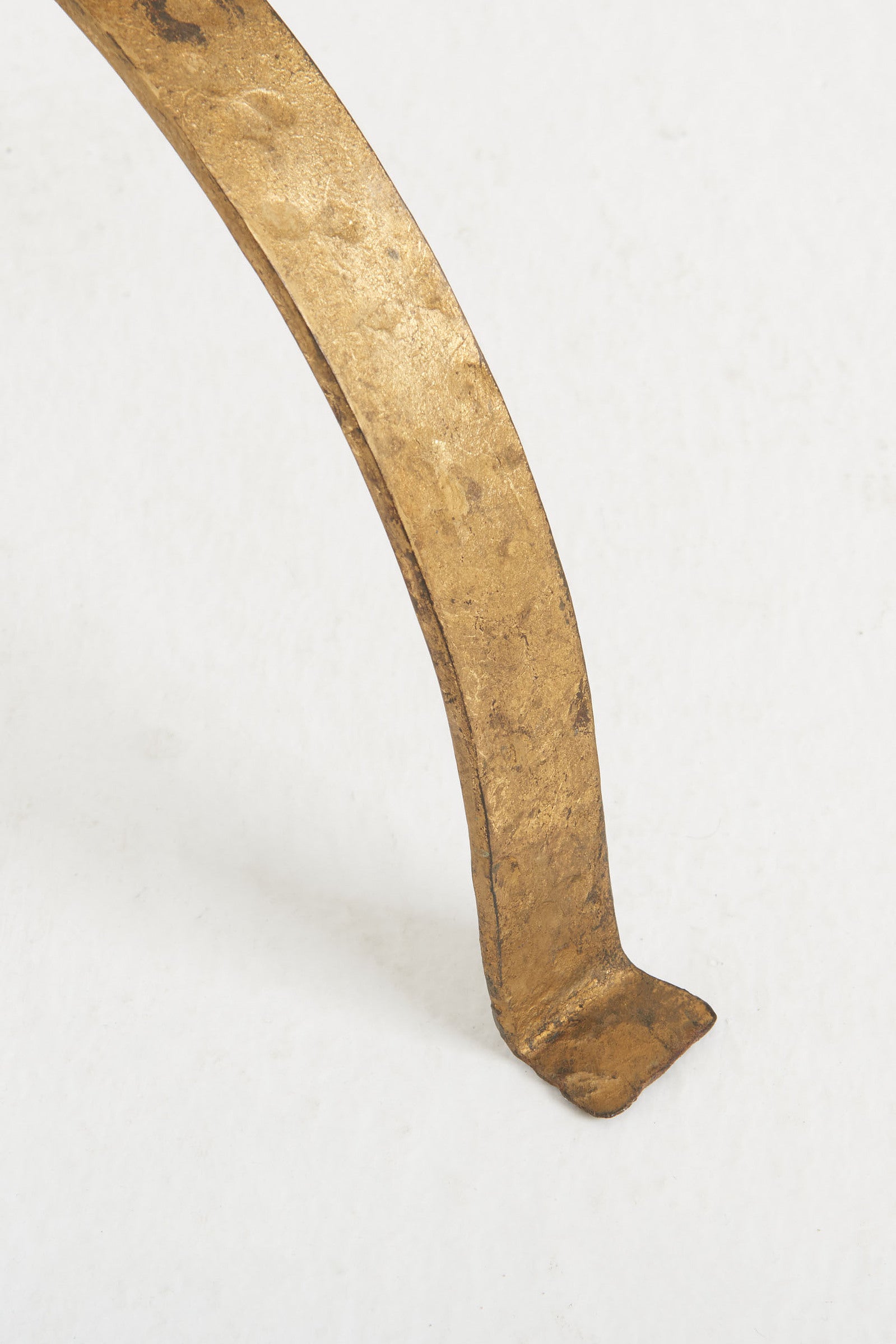 Gilt Iron Long Stool