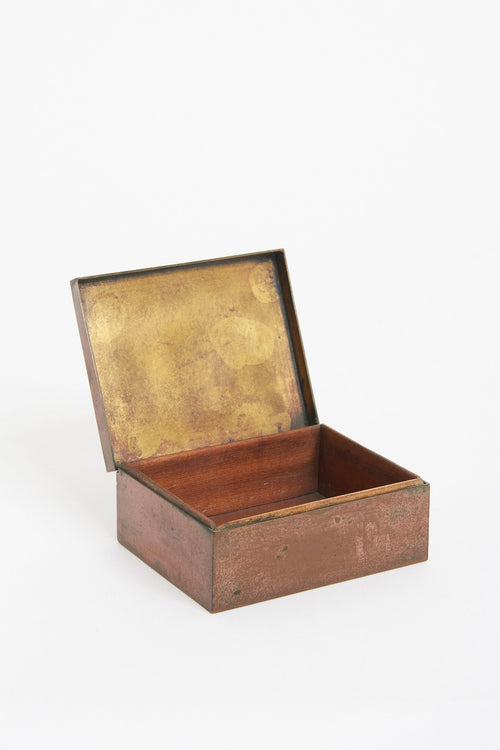 Art Deco Dinanderie Box