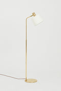 8366- Mid-Century Brass Reading Floor Lamp