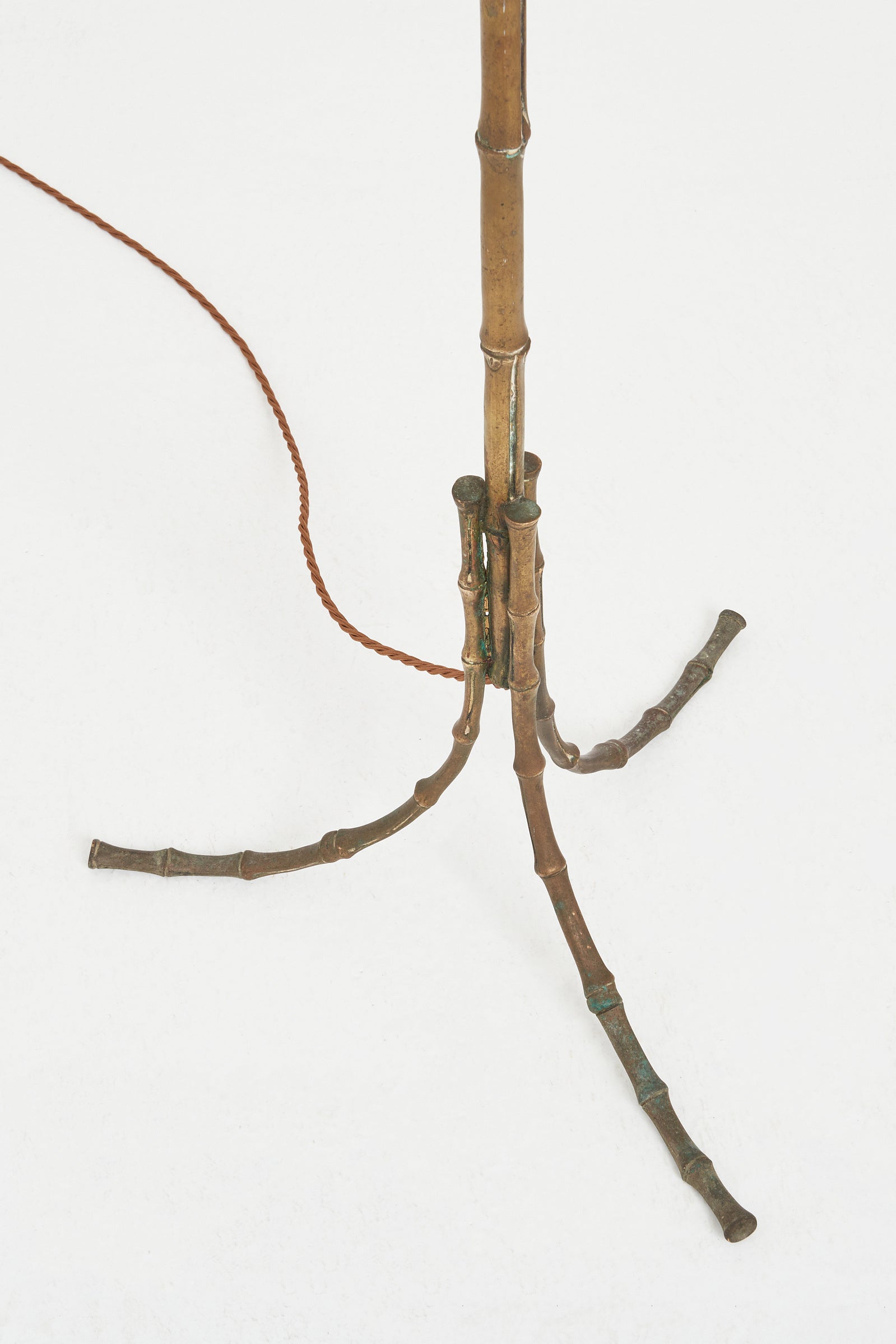 Brass Bamboo Floor lamp