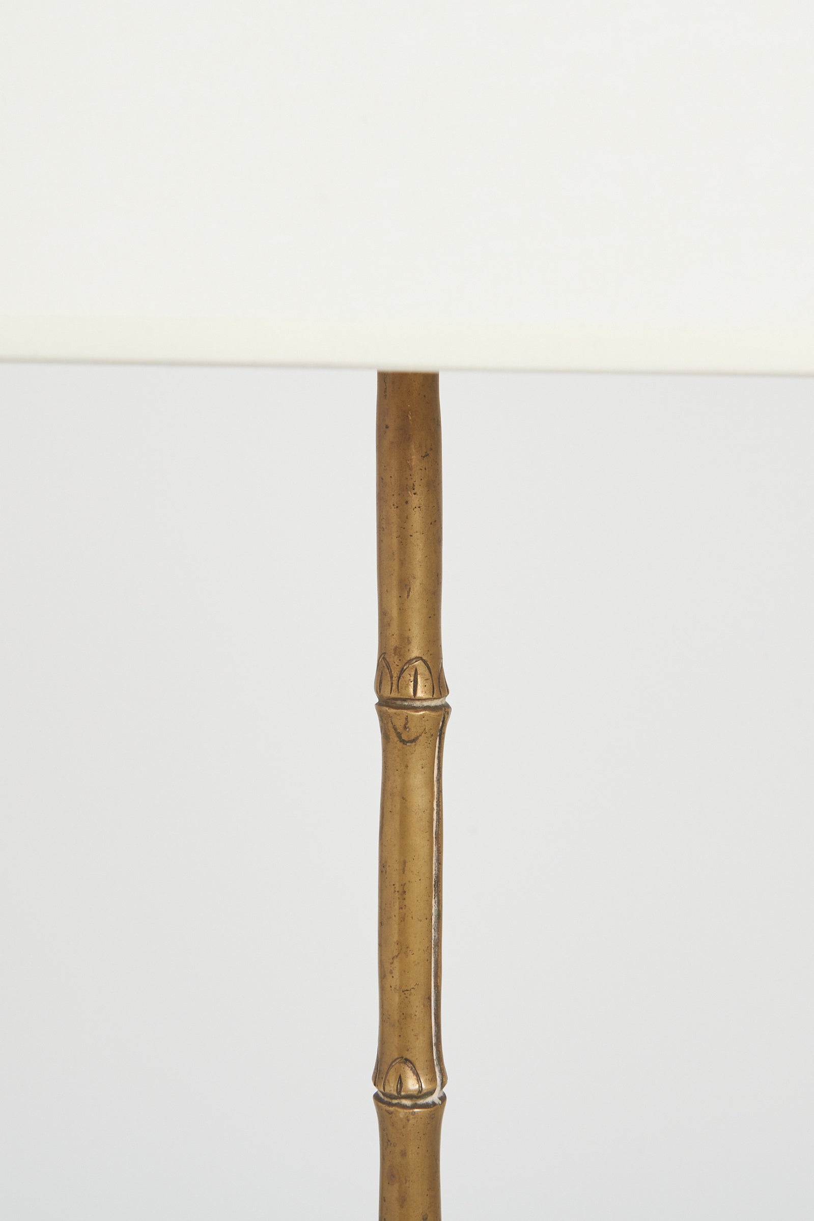 Brass Bamboo Floor lamp