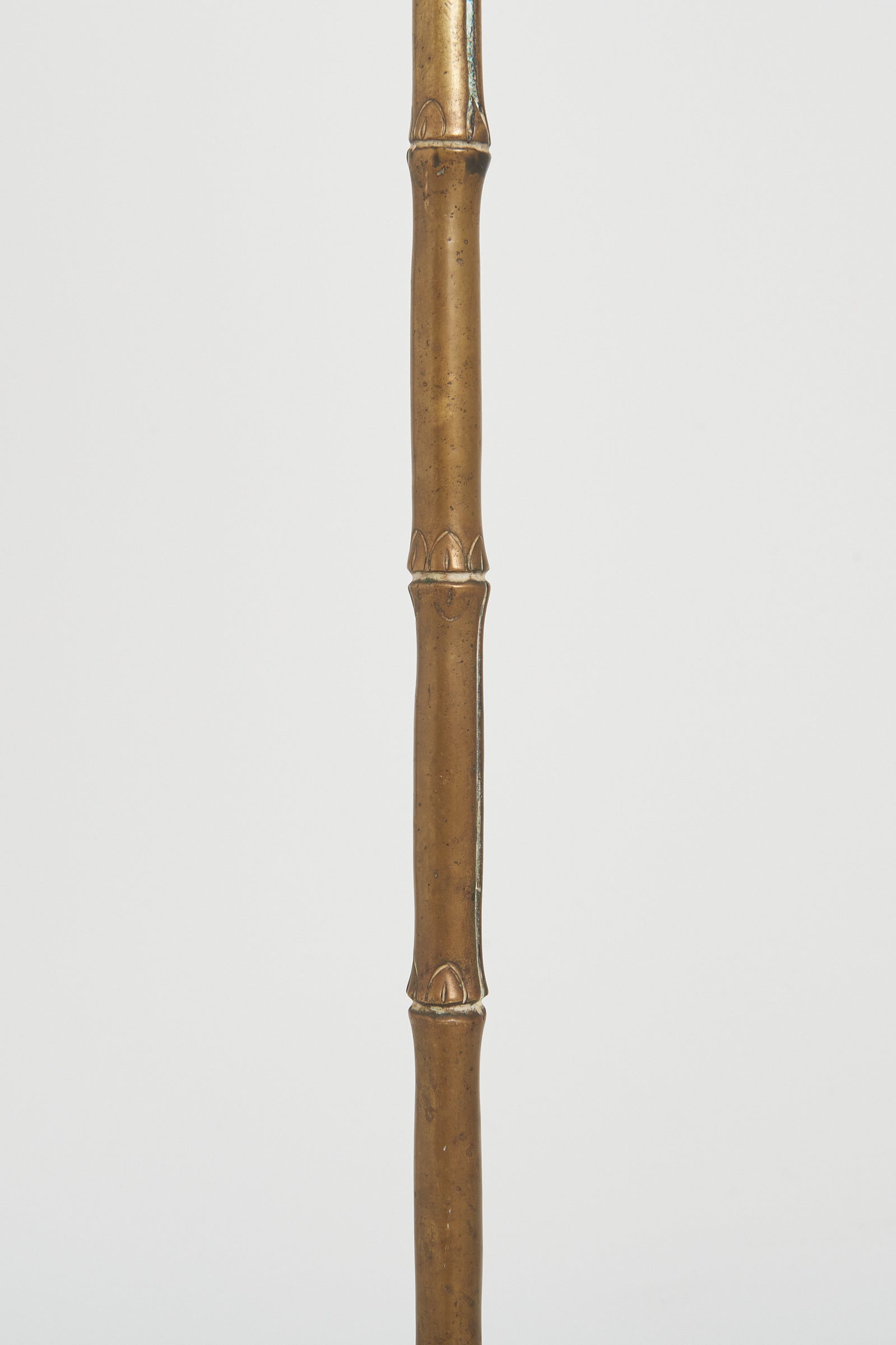 Brass Bamboo Floor lamp