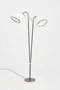 8372- Swedish 1950s Two-Arm Floor Lamp