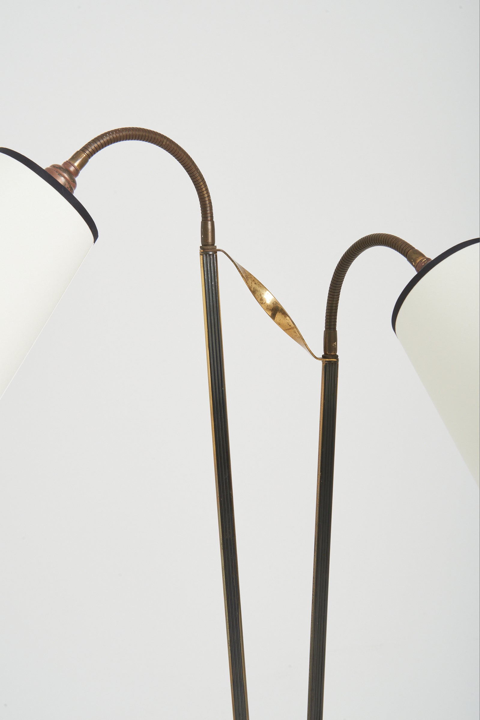 Swedish 1950s Two-Arm Floor Lamp