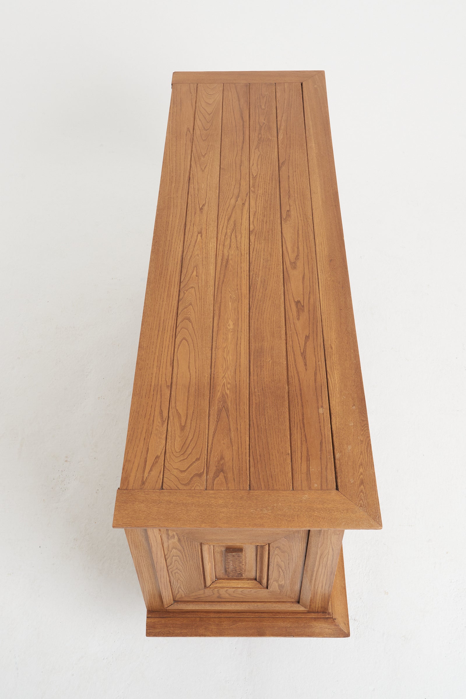 Mid-Century Ash and Rope Sideboard