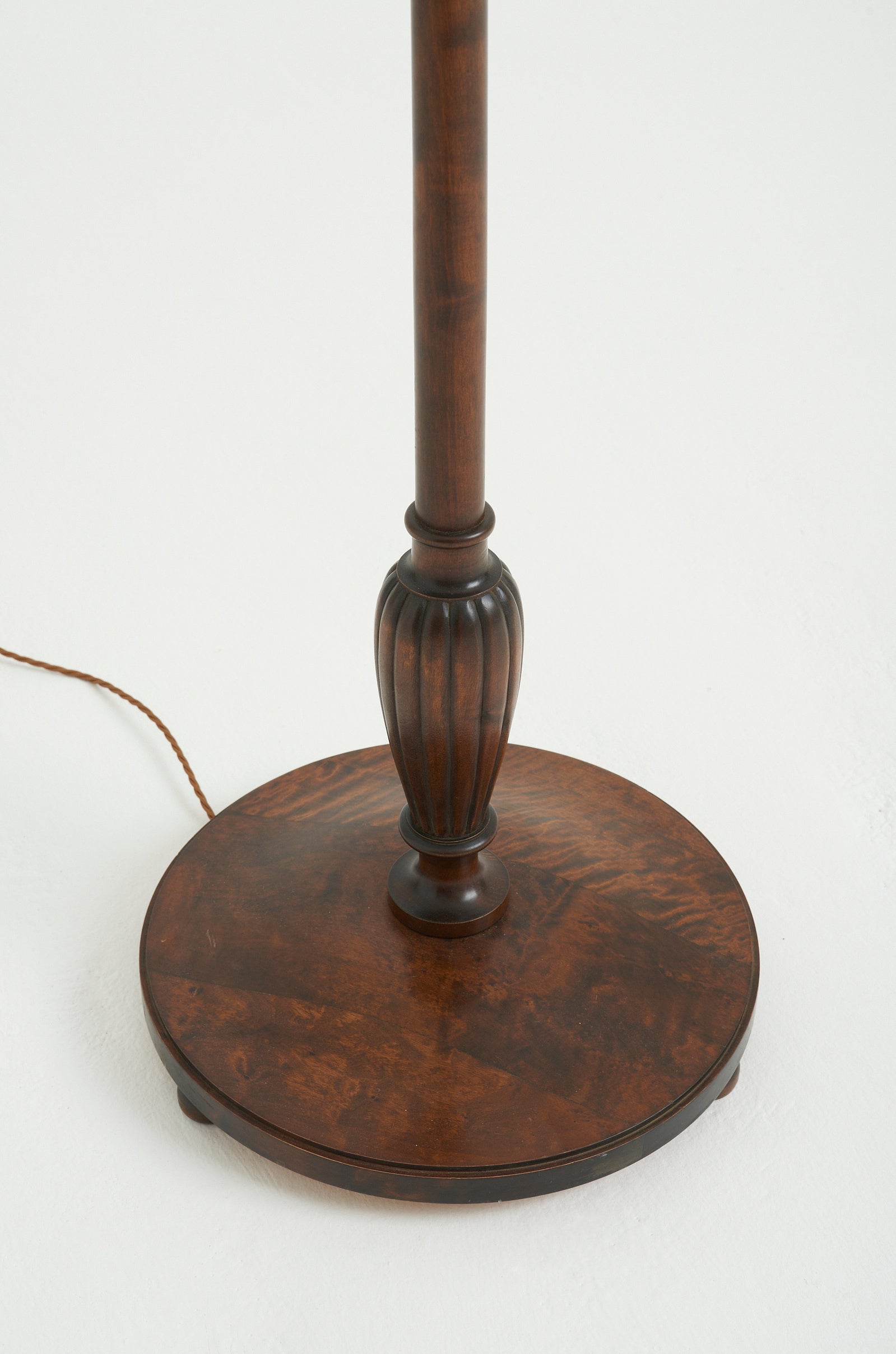 Art Deco Birch Floor Lamp