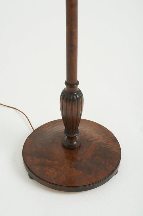 Art Deco Birch Floor Lamp