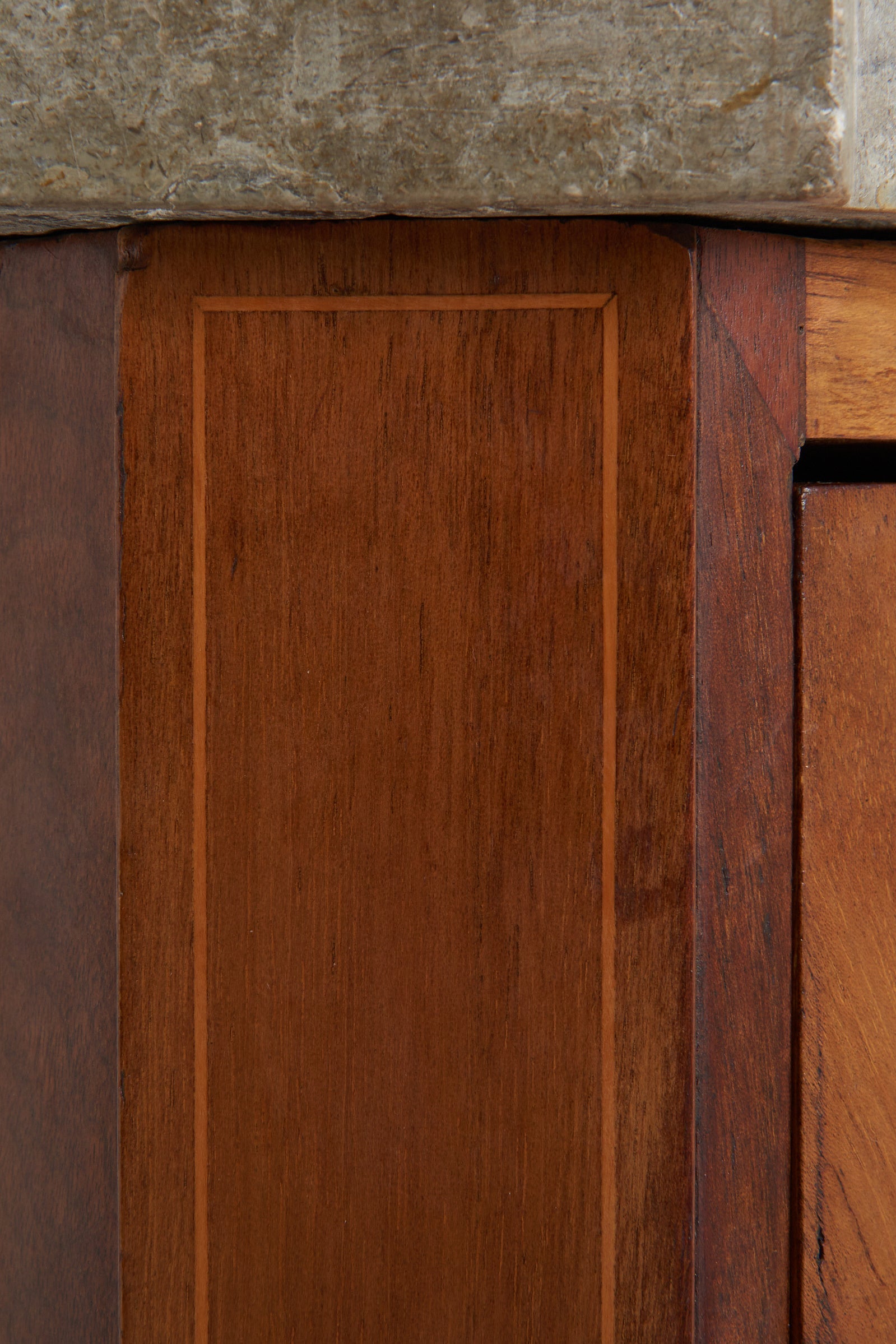 19th Century Marble top Chest of Drawers