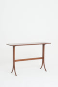 8385- Mid-Century Mahogany Console Table