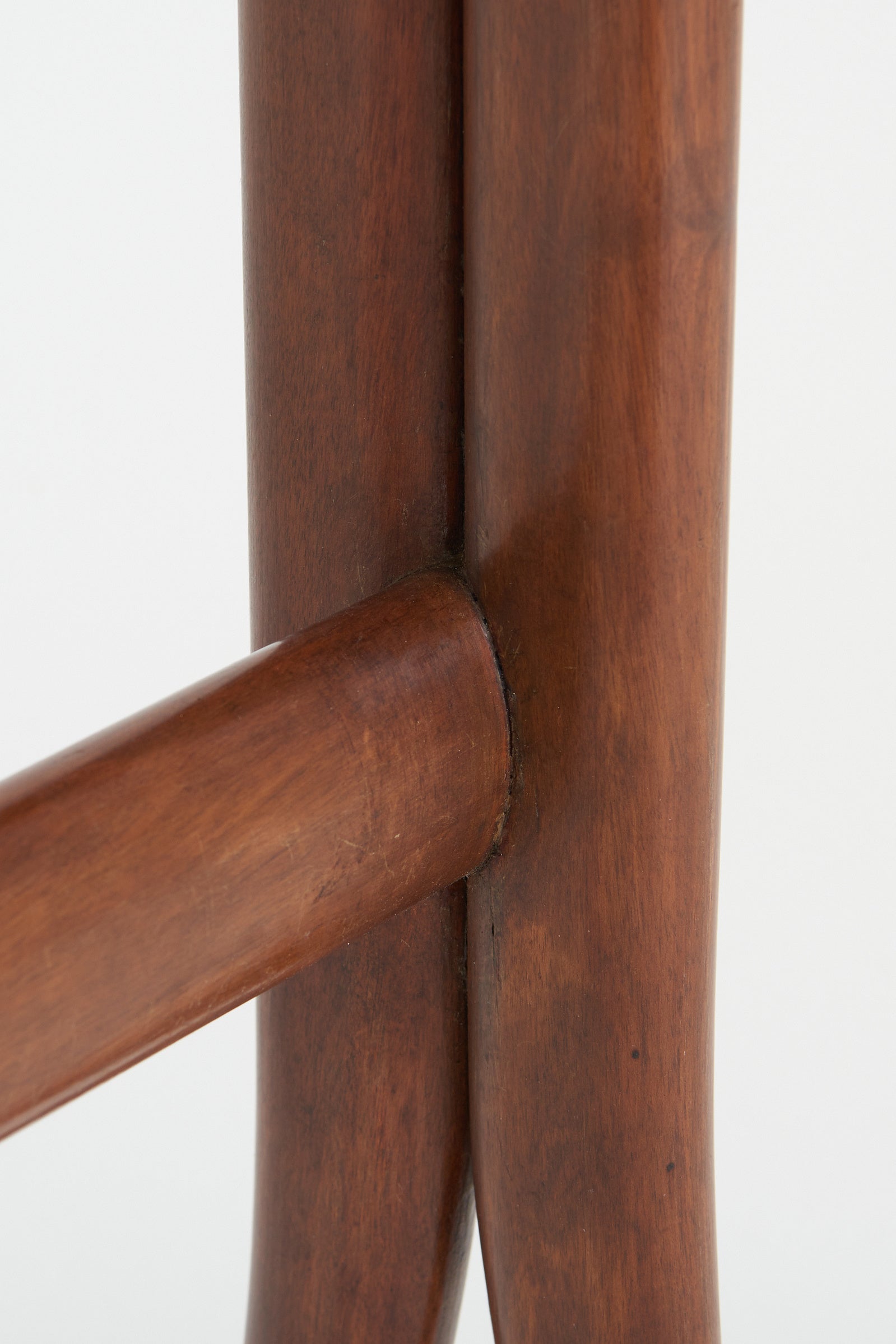 Mid-Century Mahogany Console Table