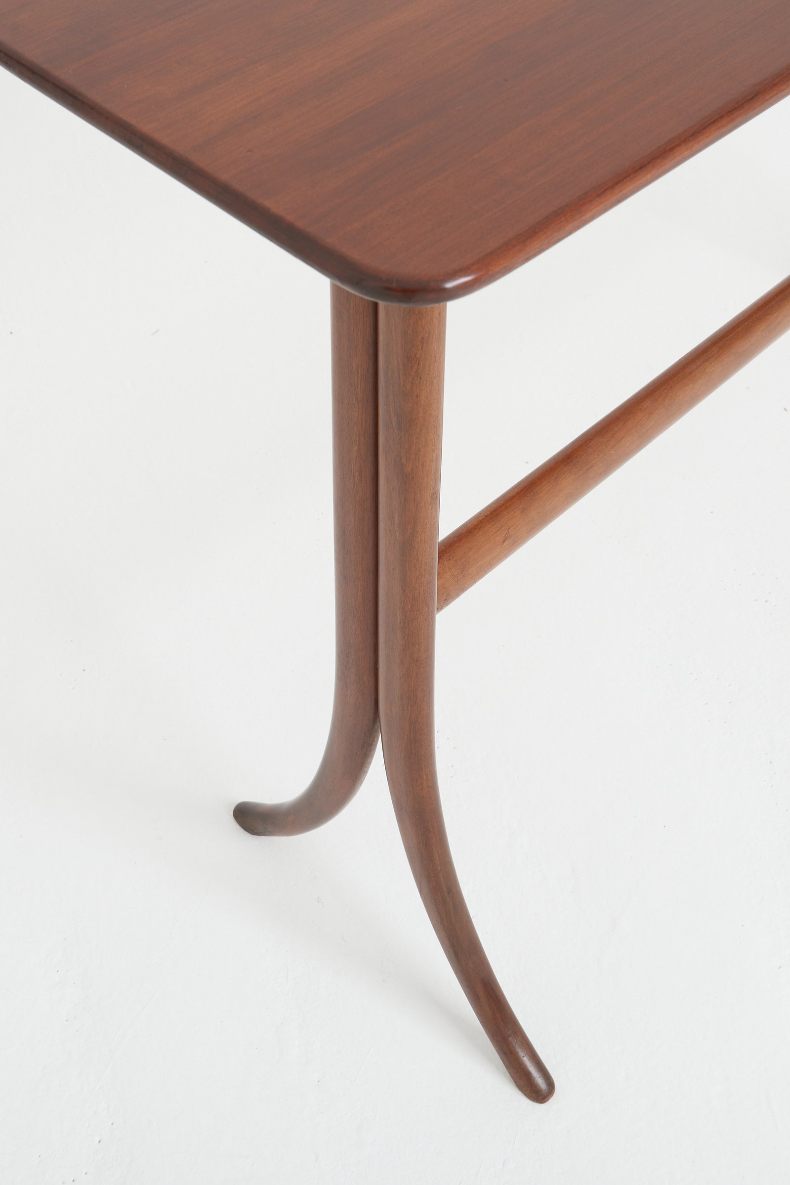 Mid-Century Mahogany Console Table