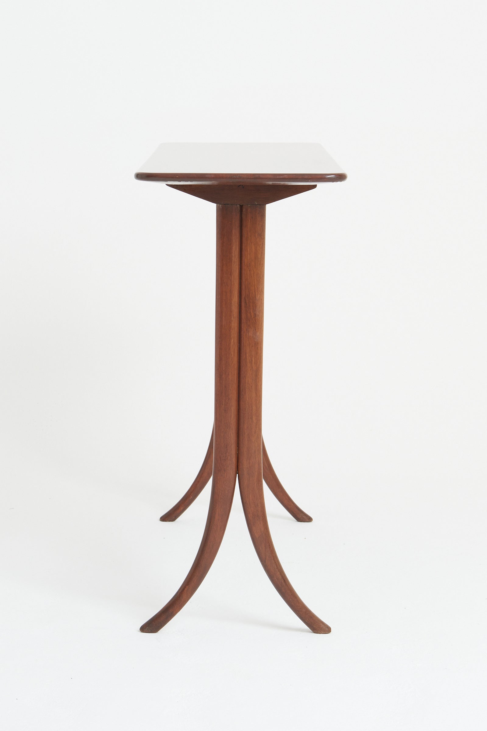 Mid-Century Mahogany Console Table