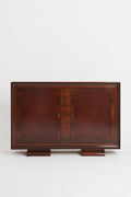 8389- Art Deco Mahogany Cabinet