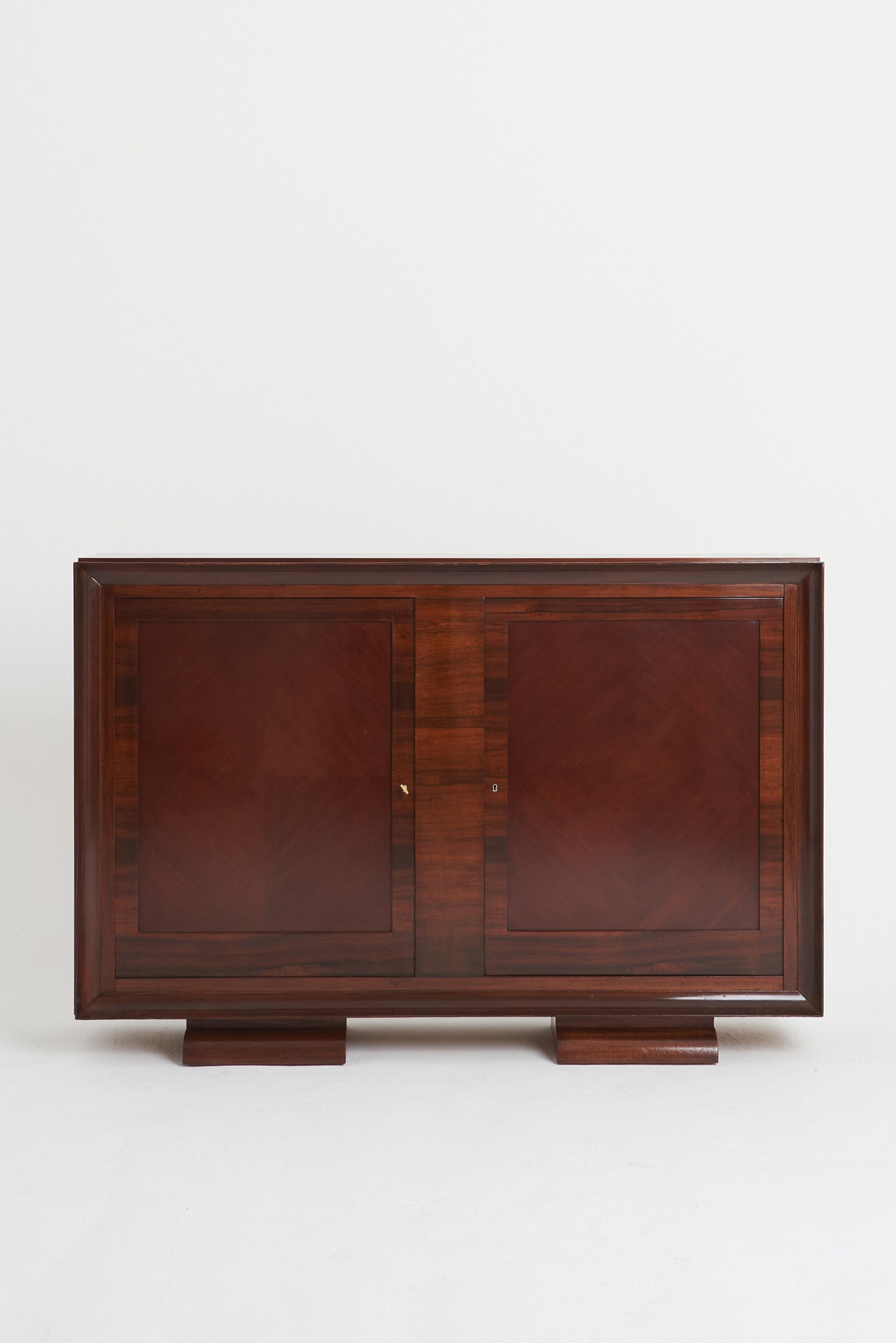 8389- Art Deco Mahogany Cabinet