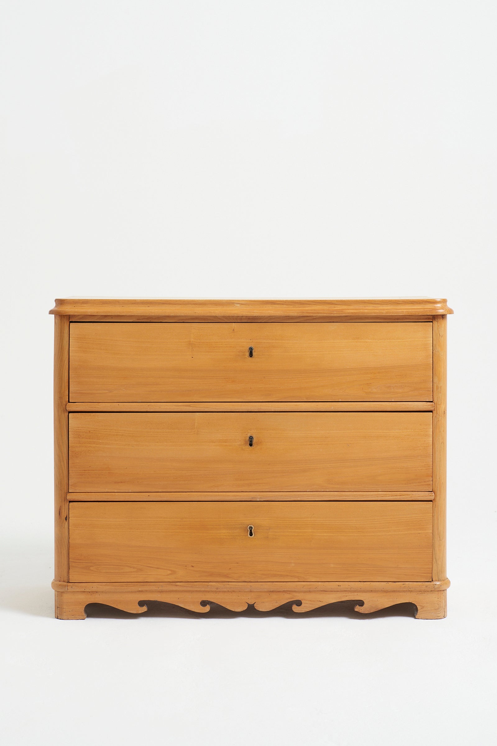 8409- 19th Century Ash Chest of Drawers